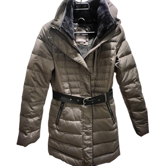 Brown Taupe belted Zara Jacket!!! - Picture 5 of 6